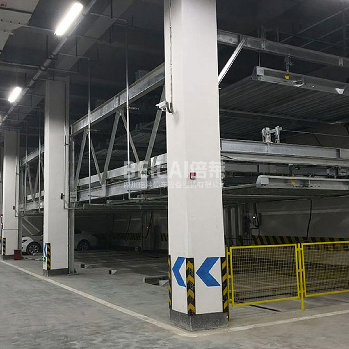 四川广元立体停车位租赁 高效利用空间的二层机械式停车设备解决方案